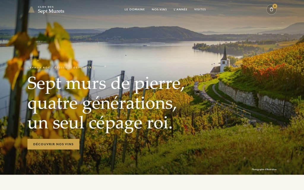 Clos des Sept Murets — domaine viticole en Lavaux