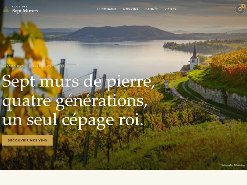 Clos des Sept Murets — domaine viticole en Lavaux